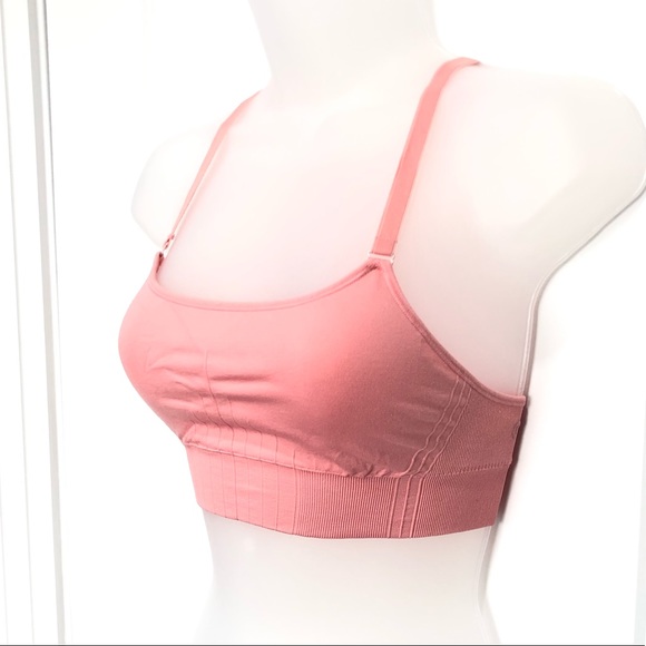 Champion c9 Seamless Sports Bra - XS - Peach/Pink - Picture 4 of 9